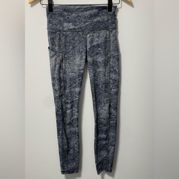 Lululemon Fast & Free Tight 7/8 II Nulux 25” Size 4 — High Rise Run Legging - Picture 4 of 9